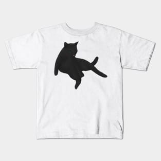 Cat Lounging Kids T-Shirt